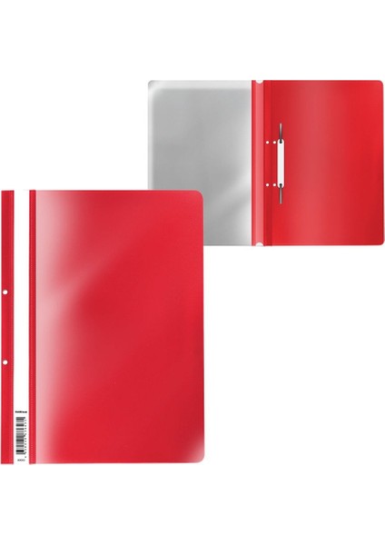 Telli Dosya A4 Boyut 50'li Kırmızı