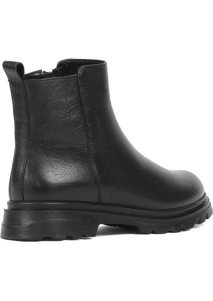 Kadın Siyah Fermuarlı Deri Bot fırsatları