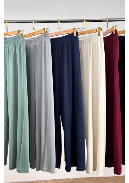 Triko Pantolon - Bordo modelleri