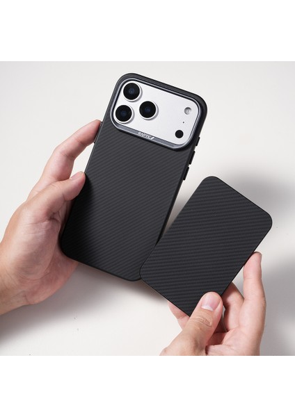 S4 Aramid-Skin M-Safe Şarj Özellikli Ultra Ince 600D Powerbank 15W 5000MAH Siyah