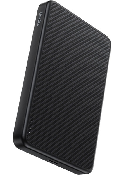 MP17 Armorgo M-Safe Özellikli 600D Aramid Fiber Qi2 Teknolojili Powerbank 15W 10000MAH Siyah modelleri