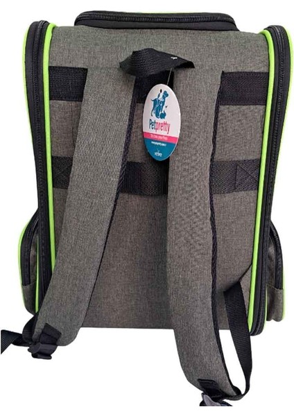 Süperior Kedi ve Köpek Için Fleli Sırt Çantası Haki modelleri
