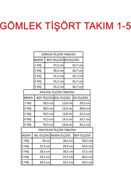 Erkek Çocuk 3'lü Kombin Takım -Cepli Gömlek, %100 Pamuk Tişört ve Likralı Beli Lastikli Jean Pantolon modelleri