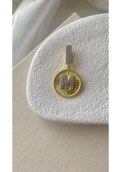 Altın Kaplama M Harf Kolye Ucu ve Ajda Charm fiyatları