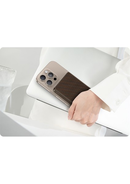 MP17 Armorgo M-Safe Özellik Armortint Aramid Fiber Qi2 Teknolojili Powerbank 15W 10000MAH Gold fiyatları