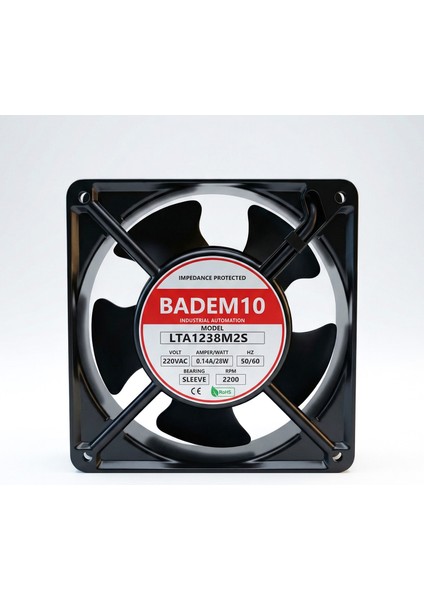 Metal Siyah 220V Endüstriyel Soğutma Fanı 12X12 cm Kaynak Makinesi Endüstriyel Ekipmanlar Için Fan fiyatları