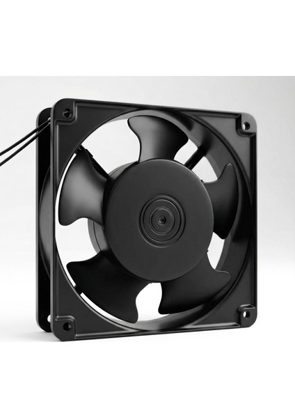 Metal Siyah 220V Endüstriyel Soğutma Fanı 12X12 cm Kaynak Makinesi Endüstriyel Ekipmanlar Için Fan modelleri