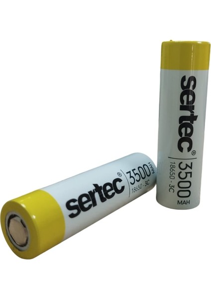 18650 3.7V 3500 Mah 3c Li-Ion Şarjlı
