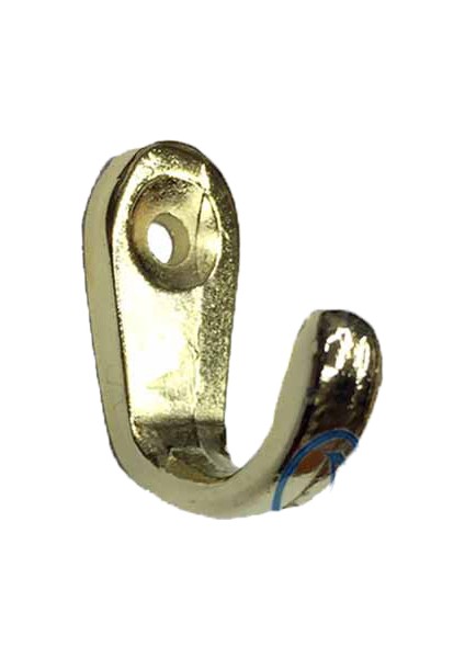 Tekli Anahtar, Bijuteri, Vitrin, Dekor Askısı - Sarı, 10X18X22 mm