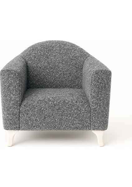 Melanj Taş Gri Çocuk Koltuğu – Yumuşak Dokulu Premium Kumaş