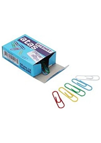 Renkli Ataş 28 mm 22837 Adet Renkli Çeşitleriyle Kırtasiye Ürünleri İçin Kullanım modelleri