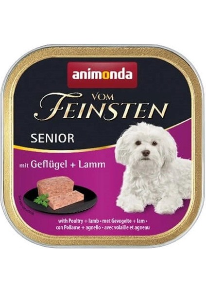 Vom Feinsten Kümes Hayvanlı ve Kuzu Etli Yaşlı Köpek Konservesi 1 Adet 150 gr