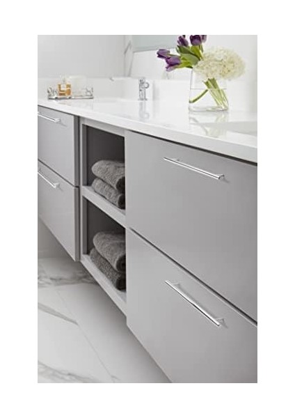 | Dolap Çekme | Cilalı Krom | 12-5/8 Inç (320 Mm) Merkezden Merkeze | Çubuk Çeker | 1 Paket | Çekmece Çekme | Çekmece Kolu | Kabin Donanımı