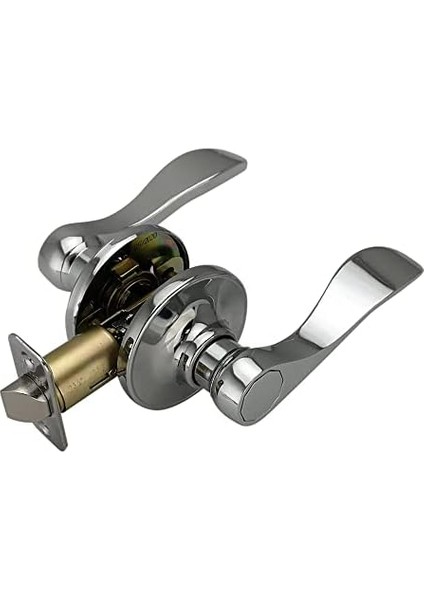 778993 Springdale 2 Yönlü Ayarlanabilir Geçiş Kapı Kolu Modern Ince Tasarımlı Koridor Dolabı Için Cilalı Krom fiyatları