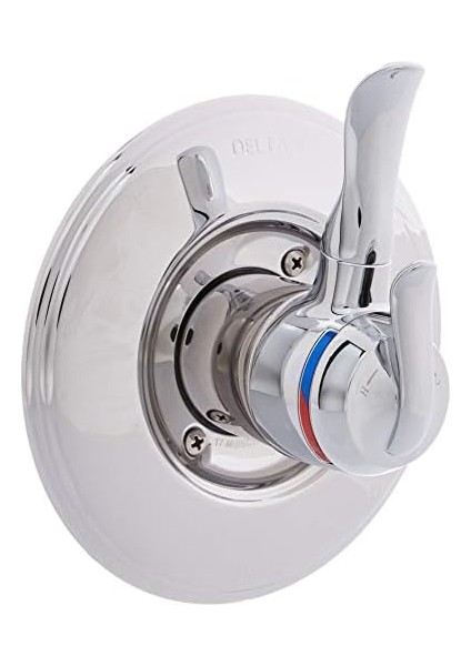 17 Serisi Çift Işlevli Duş Kolu Valfi Kiti, Krom T17094 (Valf Dahil Değildir) 5,5 x 8 x 9 Inç