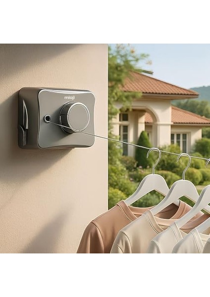 Mio Ch5 Portatif 20KG Dayanıklı 5.1m Çek As Çamaşır Askılığı fiyatları