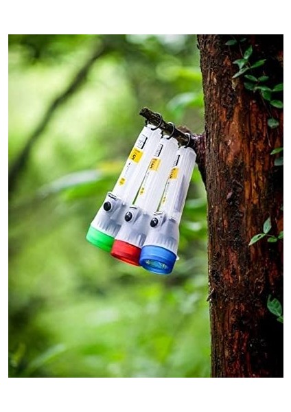 El Feneri + Flaşör Mavi, Dayanıklı Kamp Ekipmanları, Kamp Aksesuarları, Açık Hava Sporları, Doğa Sporları, Yürüyüş, Sırt Çantasıyla Seyahat