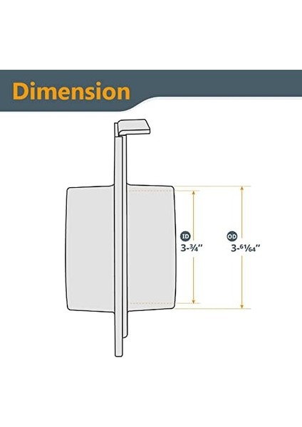 70108-P6 10 cm Toz Toplayıcı/vakum Bağlantıları Için Blast Gate – 6pk fiyatları