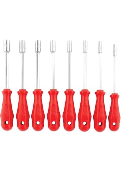 4770008108 Lokma Uçlu Tornavidalar, Kırmızı, 8&apos;li fiyatları