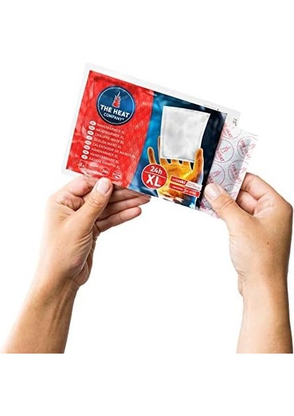 The Heat Company El Isıtıcısı Xl — 10&apos;lu Paket - Ekstra — Büyük Cep Isıtıcı — Isı Pedi — 24 Saat Eller - Havayla Çalıştırılmış — Tamamen Doğal fiyatları