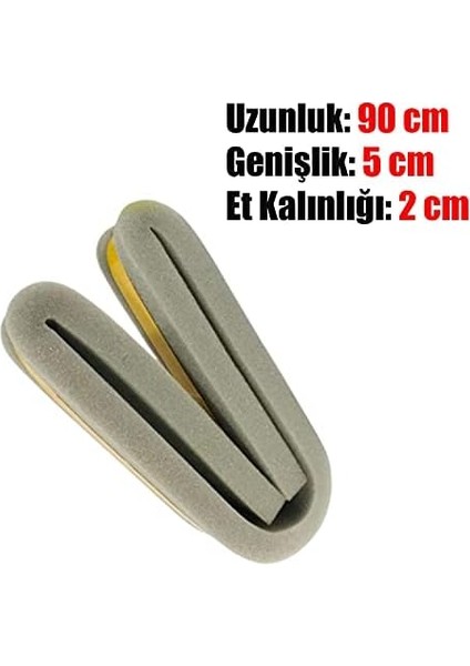 Kapı Altı Eşik Sünger Bant Kalın Soğuk Izolasyon Bandı Fitili 90 cm