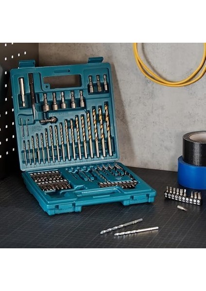 B-49373 Delme ve Vida-Bit, 18 V, Mavi, Set 75 Adet modelleri