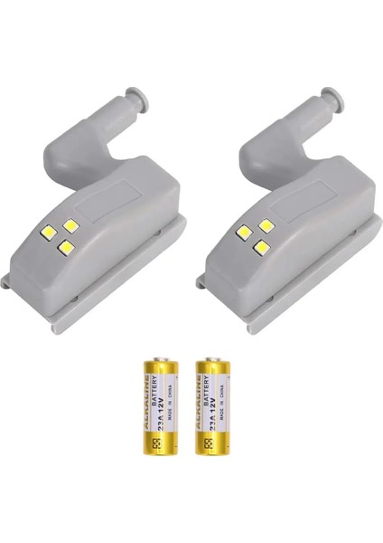 Dolap Içi Aydınlatma Menteşe Led, Piller Dahildir, Işık, Dolap Ev Mutfak Oturma Odası Için Dolap Işığı, Menteşeye Takılan (2 Adet) modelleri