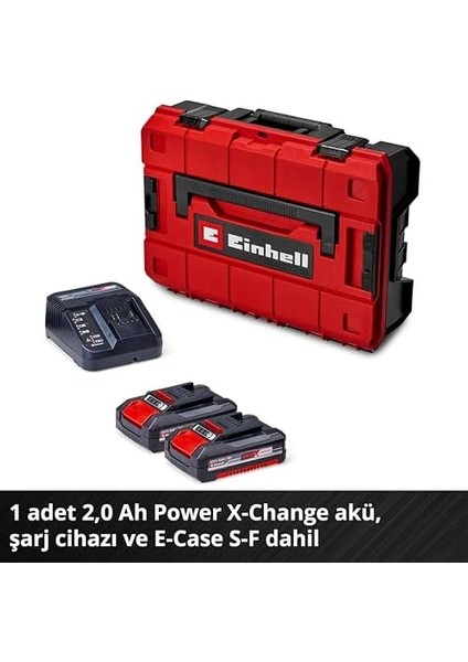 Professional Akülü Darbeli Vidalama Tp-Cd 18/70 Li-I Bl (2x 2.0 Ah) (18 V, Kömürsüz, 70 Nm, Darbeli Matkap Modu, 13 mm Mandren, 2 Hız, 2x 2.0 Ah Akü + Şarj Cihazı Içerir, E-)