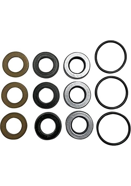 Cleaning 7105742 Basınçlı Yıkama Pompaları Için Yedek Düşük ve Yüksek Basınçlı Conta, Siyah