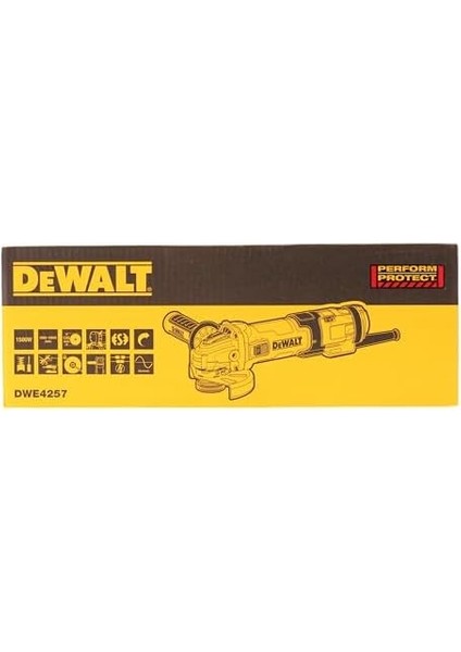 DWE4257-QS 1500W 125 Mmdevır Ayarlı Profesyonel Avuç Taşlama modelleri