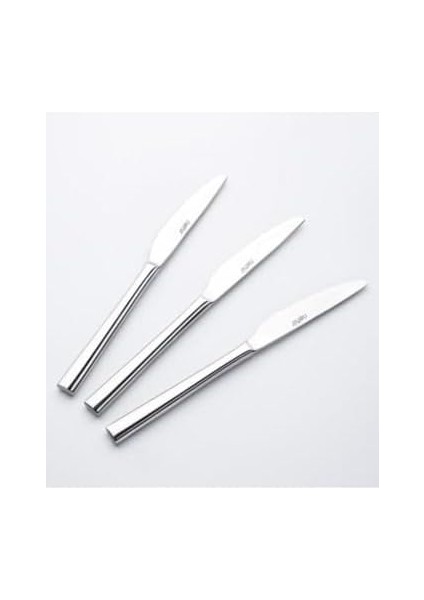 Deniz Tatlı Bıçak Sade 12&apos;li Tatlı Pasta Bıçağı