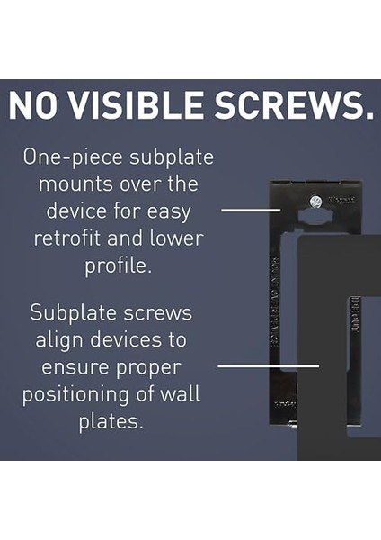 Pass & Seymour Radiant Vidasız Duvar Tabakaları, Dekoratör Rocker Çıkışları Için, 3-Gang, Siyah, RWP263BKCC6 fiyatları