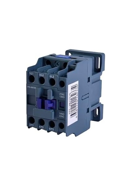 Vtc-18/11/s Kontaktör 18A 1no+1nc 230V Bobinli modelleri