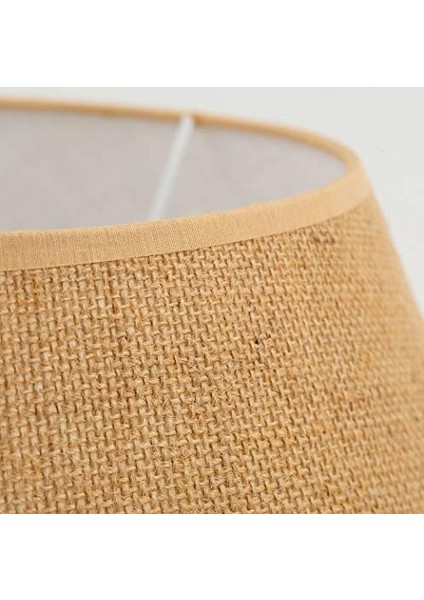 Doğal Jüt Kumaş Konik Masa Tavan Yer Lambası Başlığı 15X25X20 fiyatları