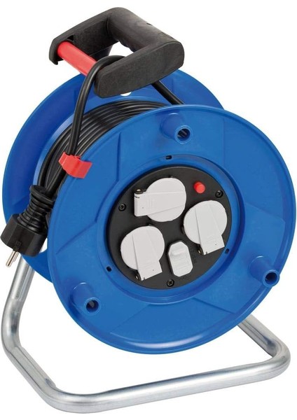 3 Soketli USB Iq Şarj Özellikli Makaralı Kablo 25 M modelleri