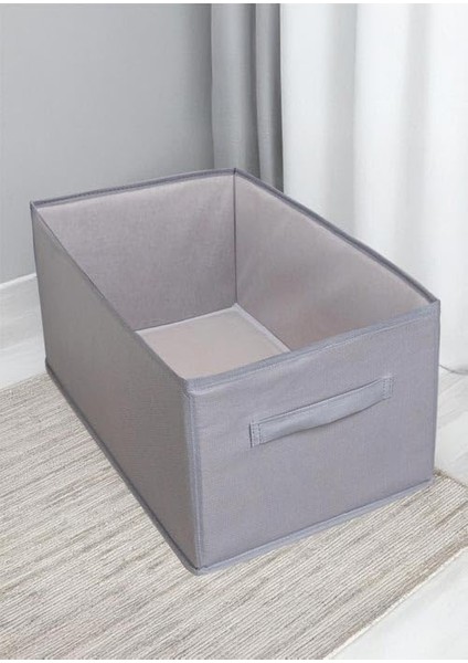 Dolap Içi Pantolon Düzenleyici Saklama Kutusu Organizer Antrasit- 26X41X20 cm fiyatları