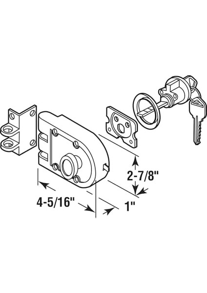 U9970 10CM - 0.8cm Diecast Jimmy-Proof Deadlock fiyatları