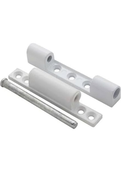Pvc Menteşe, Beyaz Kapı Menteşesi, 90 Mm, Pimapen Uyumlu