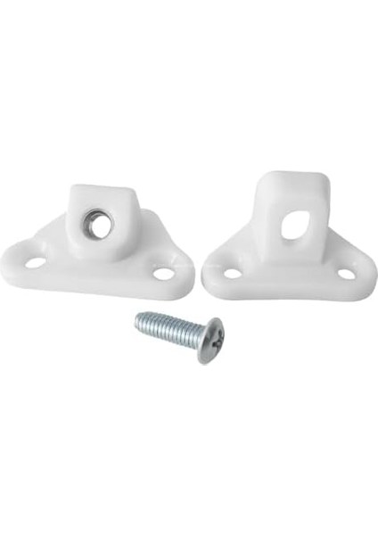 Açılı Köşe Çektirme, T Bağlantı, Kırılmaz, Kelebek Bağlantı, Çok Amaçlı Sabitleme Parçası, Mutfak, Banyo, Dolap Montaj Aparatı (Beyaz, Adet, 10) modelleri