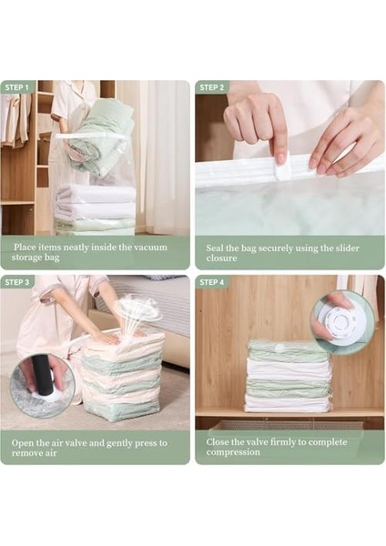 2&apos;li Battal Boy Vakumlu Hurç 100X100X43 80X100X38 Tabanlı Yorgan Yastık Kıyafet Kışlık fiyatları