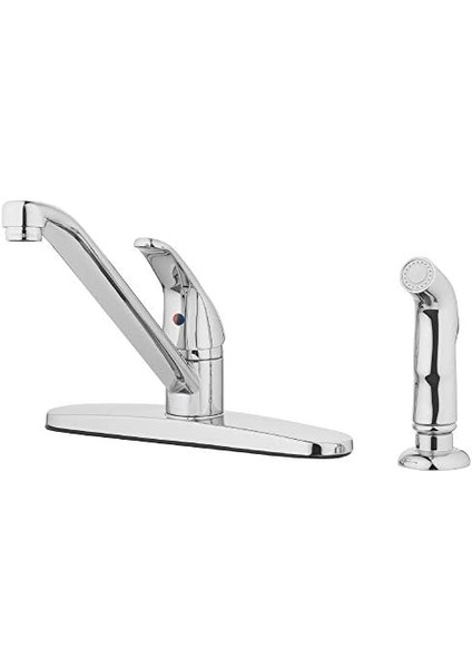 Aqua 22-K81WS-CH-AV Yan Spreyli Mutfak Lavabo Bataryası, Cilalı Krom Tek Saplı fiyatları