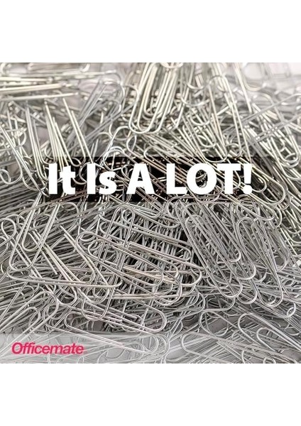 Büro Ataşı Giant, 20 Pk Kağıt Clip (99934) 10 Pack