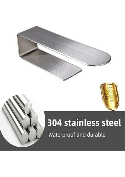 Havluluk, Kendinden Yapışkanlı Paslanmaz Çelik Havlu Askısı, Banyo ve Mutfak Için Pratik Havlu Asma Çözümü, Kolay Montajlı ve Dayanıklı fiyatları