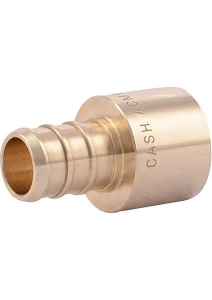 1/2 x 1/2 Inç Sıkma Dişi Ter Adaptörü, 10&apos;lu Paket, Pirinç Tesisat Armatürü, Pex Boru, Pe-Rt, UC600LFA10 fiyatları