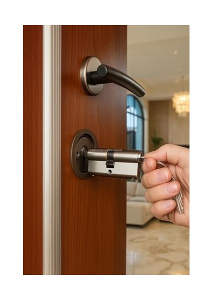 Mls Barel Kilit, Pvc, Pimapen, Kapı Kilit Göbeği, Yedek Anahtarlı, Euro Profil Silindir, Topuzsuz Çift Taraflı Kullanım, Dayanıklı Gövde, Sessiz Mekanizma, Kolay Montaj (90 Mm)