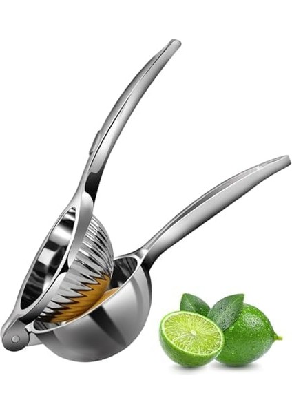 Paslanmaz Çelik Limon Sıkacağı – Portakal, Narenciye ve Meyve Sıkacağı – Ergonomik Saplı, Dayanıklı ve Kolay Temizlenebilir fiyatları
