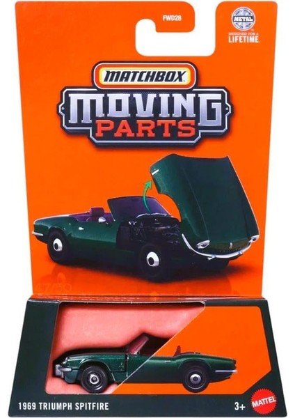 Matchbox 2025 1:64 Arabalar 1969 Trıumph Spıtfıre JBW99 fiyatları