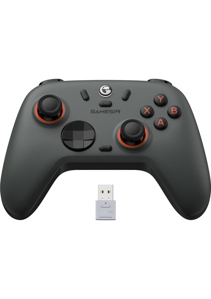 2 Lite Kablosuz Kontrol Cihazı, Hall Efektli Joysticks & Triggers, 2.4g & Wired 1000 Hz Polling Rate, Makro Back Butonları, Pc Gamepad Pc/switch/steam/ios/ ile Uyumlu (Gri)