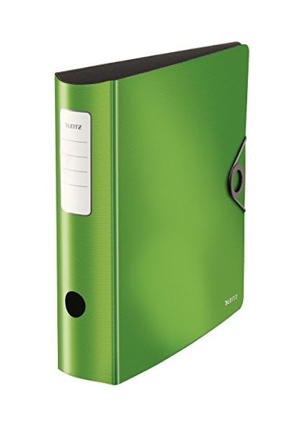 180° Geniş Klasör, Açık Yeşil, A4, 82 mm Genişliğinde Yuvarlak Sırt, Elastik Bantlı, Hafif Polyfoam Malzeme, 10471050 fiyatları