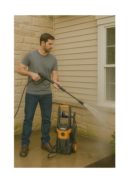 Yüksek Basınçlı Yıkama Makinesi 1800W 180 Bar Yeni Versiyon